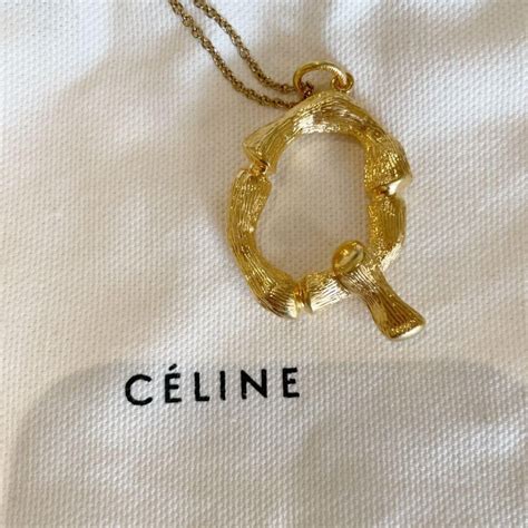 celine alphabet necklace c|celine letter necklace buy online.